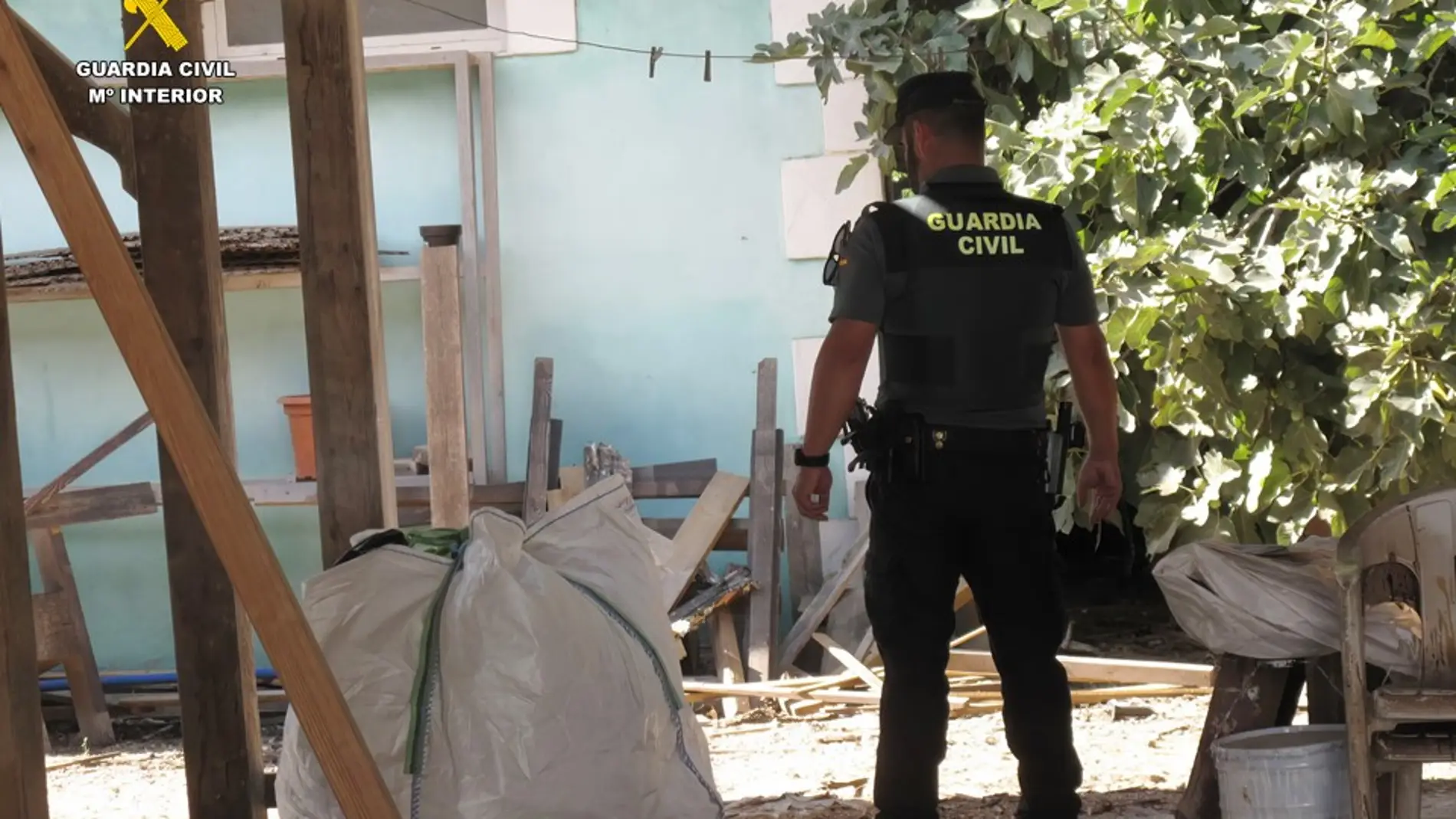 La Guardia Civil desmantela una plantación de marihuana en Catral gracias a la colaboración ciudadana