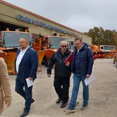 La Diputación presenta los medios para afrontar las nevadas La Diputación presenta los medios para afrontar las nevadas