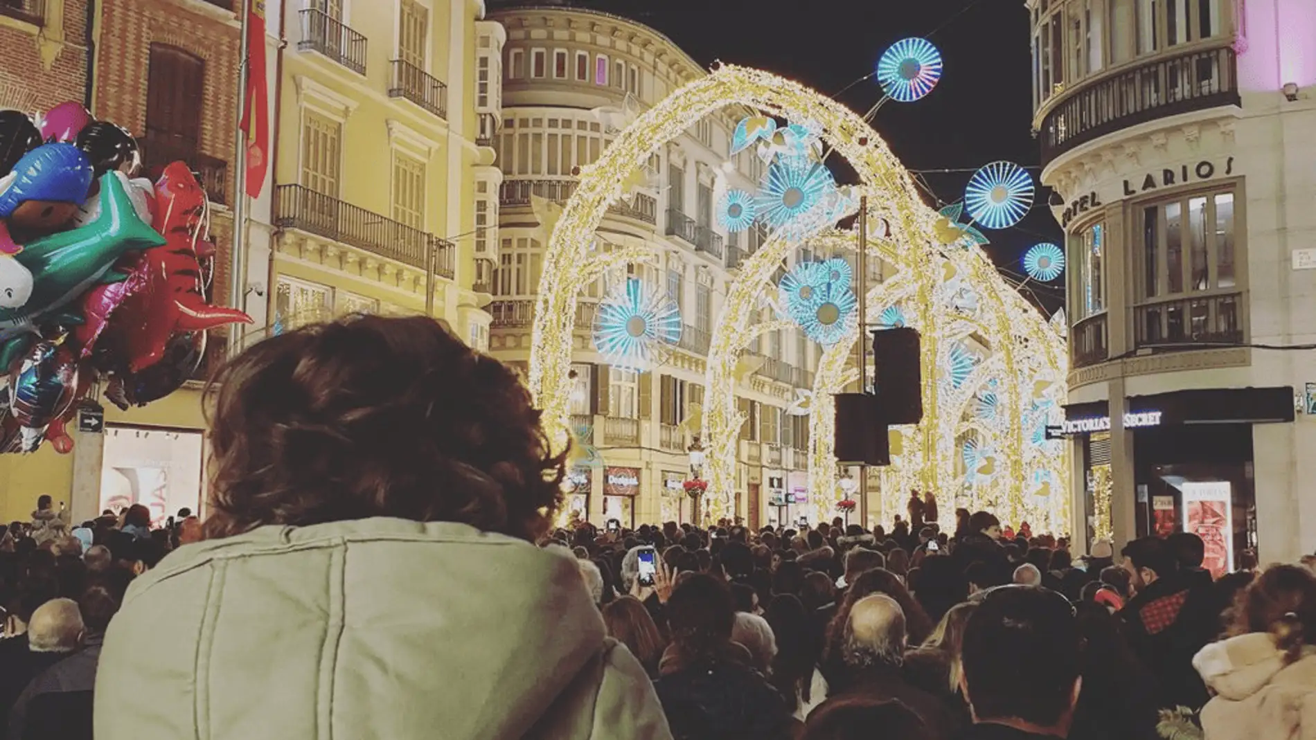 Cuándo se encienden las luces de Navidad en Málaga 2023: el mejor lugar para verlas