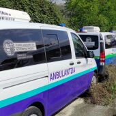 45 ambulancias atacadas en la base de Zorroza
