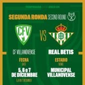 En la copa, nuevo rival extremeño para el Betis: el Villanovense