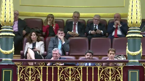 La reacción de Ayuso a la acusación de corrupción por parte de Sánchez La reacción de Ayuso a la acusación de corrupción por parte de Sánchez