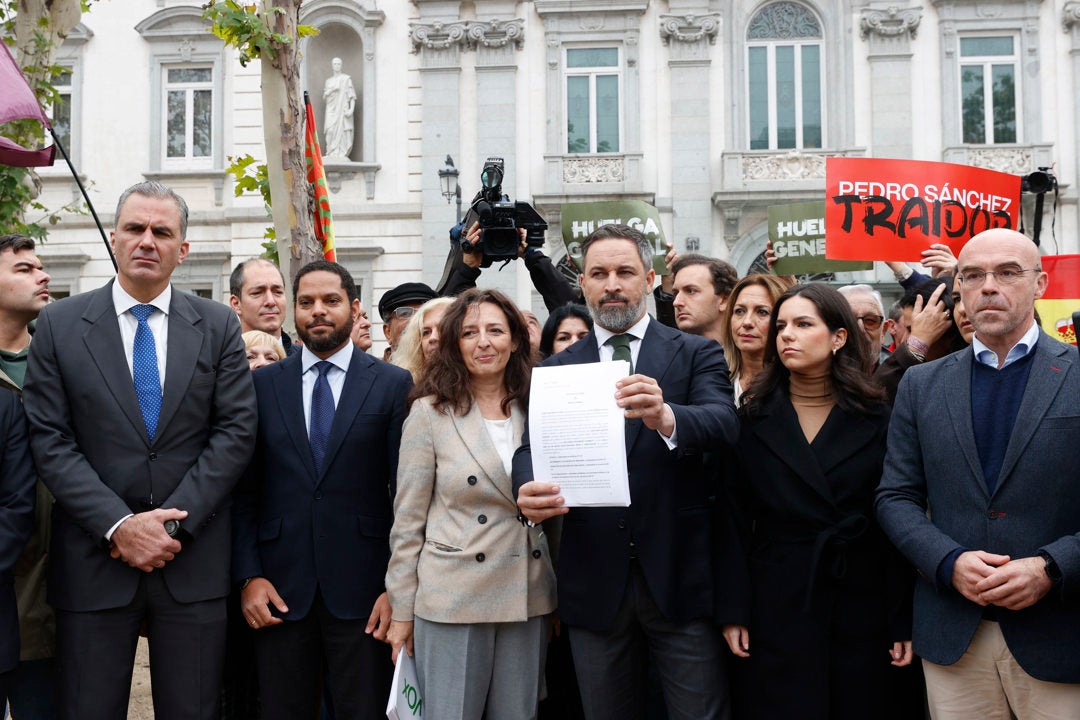 El Supremo rechaza la suspensión del Pleno de investidura de Pedro Sánchez pedida por Vox El Supremo rechaza la suspensión del Pleno de investidura de Pedro Sánchez pedida por Vox