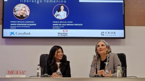 María Fernández Guajardo y María del Salz Medina, Premio Impulsa Liderazgo Femenino 2023 