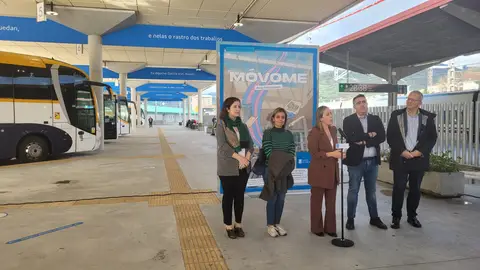 Ethel Vázquez destaca o incremento do 8% do transporte público en Ourense Ethel Vázquez destaca o incremento do 8% do transporte público en Ourense