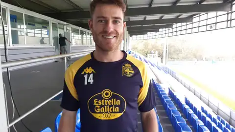 Berto Cayarga Jugador del Deportivo de La Coruña