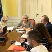 La subdelegada del Gobierno en Cuenca, Mari Luz Fernández, ha presidido la reunión de coordinación del Plan de Viabilidad Invernal