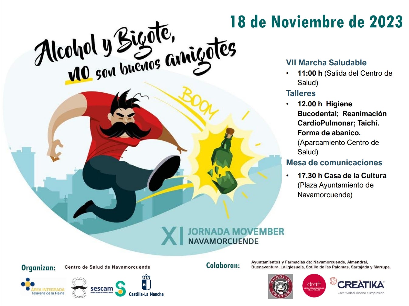 Movember en Navamorcuende Movember en Navamorcuende