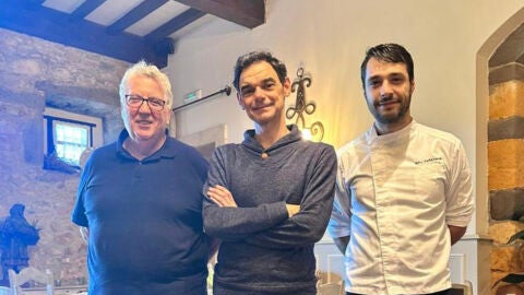 Tom&aacute;s Montoro, Enrique Carballeira y Edu Ca&ntilde;avera