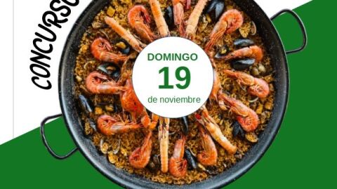 Cartel concurso de paellas de la Hdad &#39;El Rocío&#39;