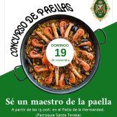 Cartel concurso de paellas de la Hdad 'El Rocío'