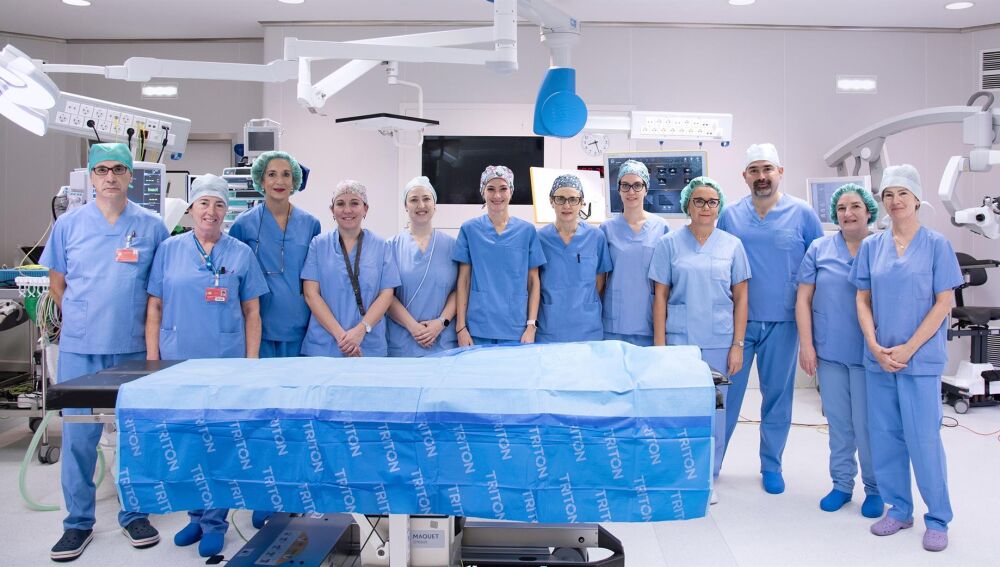 De izquierda a derecha, Eduardo Larrañeta, Concha Asiain, María Bandrés, Miren Irisarri, Esther Hijosa, Gurutzi Azcona, Idoya Zazpe, Saioa Álvarez de Eulate, Onditz Arechaga, Alejandro Dávila, Coro Zubimendi y Miren Aranguren