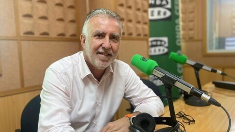 Ángel Víctor Torres, nuevo Ministro de Administraciones Públicas y Memoria Democrática en los estudios de Onda Cero Las Palmas