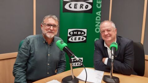 Carlos Sánchez Heras y Juan Carlos Fresneda en Onda Cero Alicante 