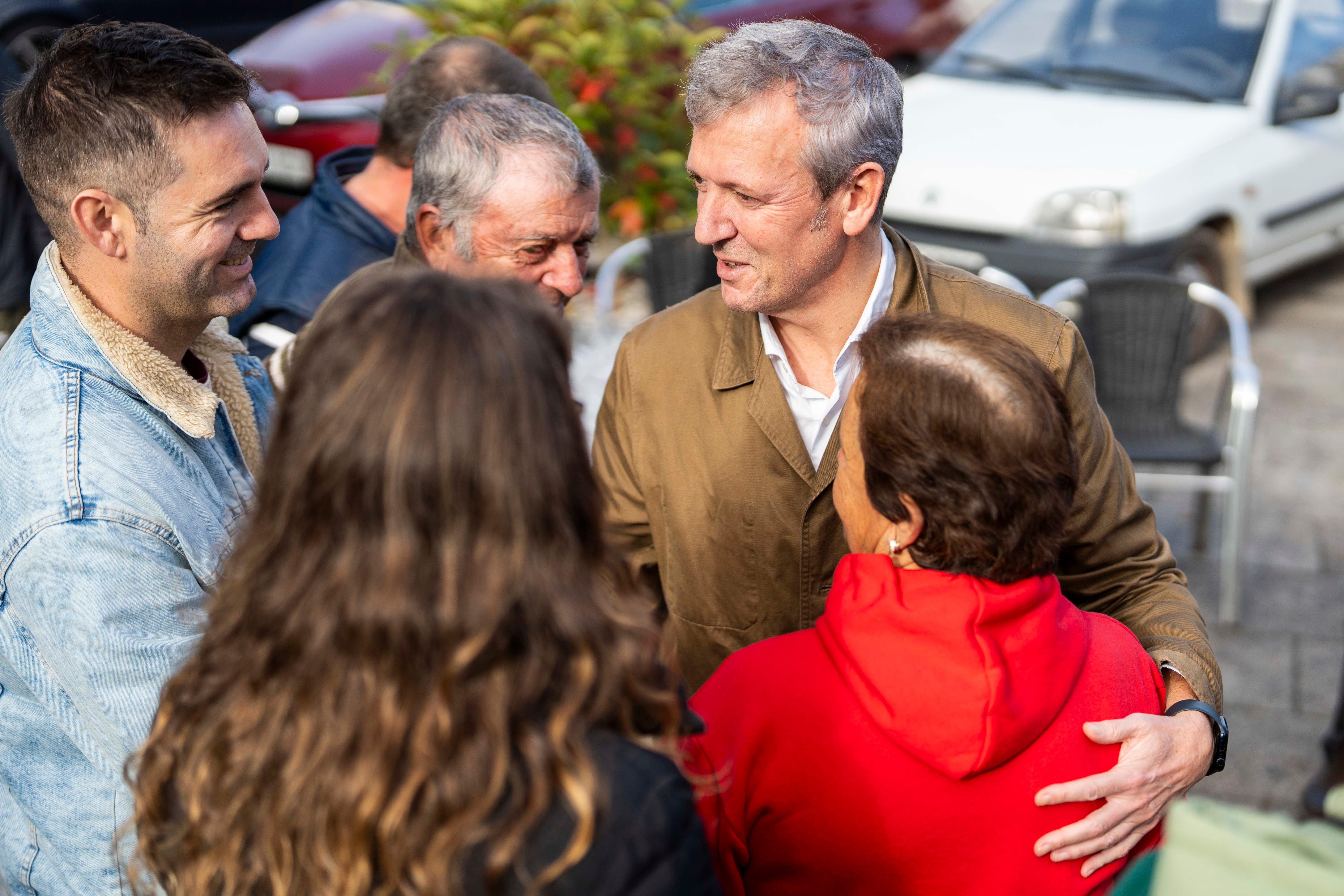 Rueda reivindica en Castro Caldelas a Galicia que non para fronte a quen a pretenden frear Rueda reivindica en Castro Caldelas a Galicia que non para fronte a quen a pretenden frear