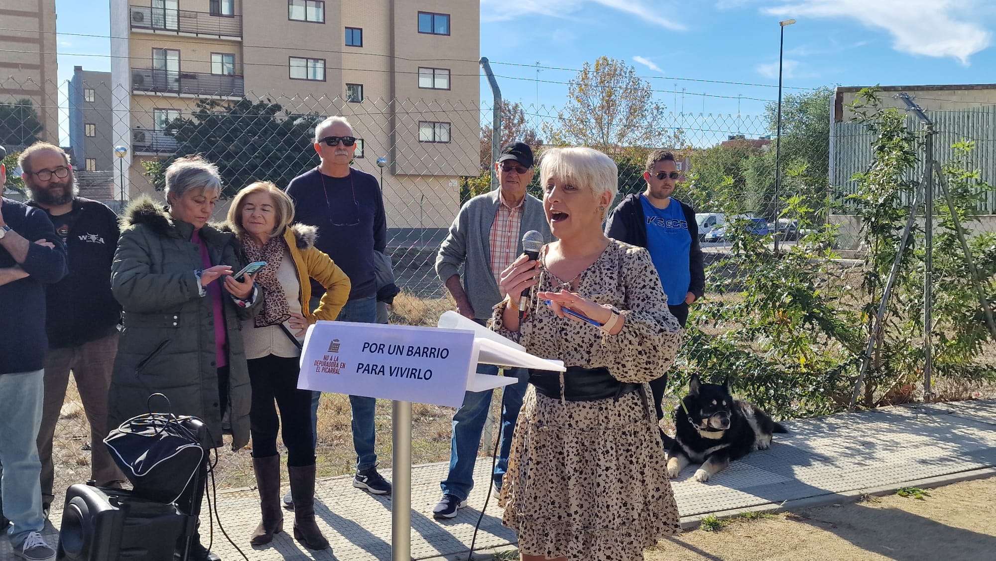 Vecinos del Picarral se movilizan en Zaragoza contra una depuradora Vecinos del Picarral se movilizan en Zaragoza contra una depuradora