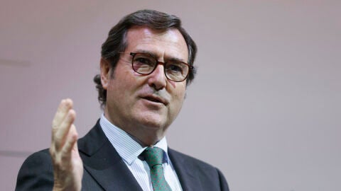 El presidente de la CEOE, Antonio Garamendi/ EFE/ Mariscal