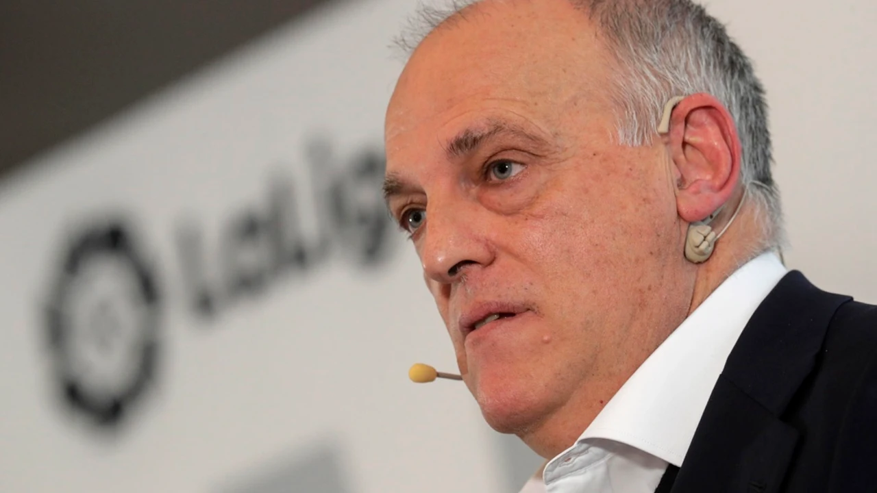 Javier Tebas dimite como presidente de LaLiga para volver a presentarse