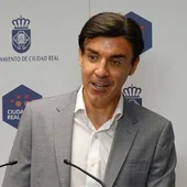 José Juan Bedoya, presidente del CD Manchego José Juan Bedoya, presidente del CD Manchego