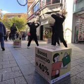 Arranca la campaña de "Bonos Comercio" con un flashmob