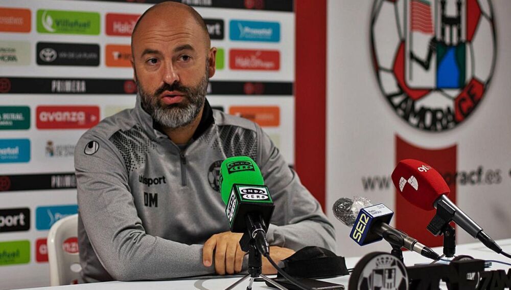 David Movilla, técnico del Zamora