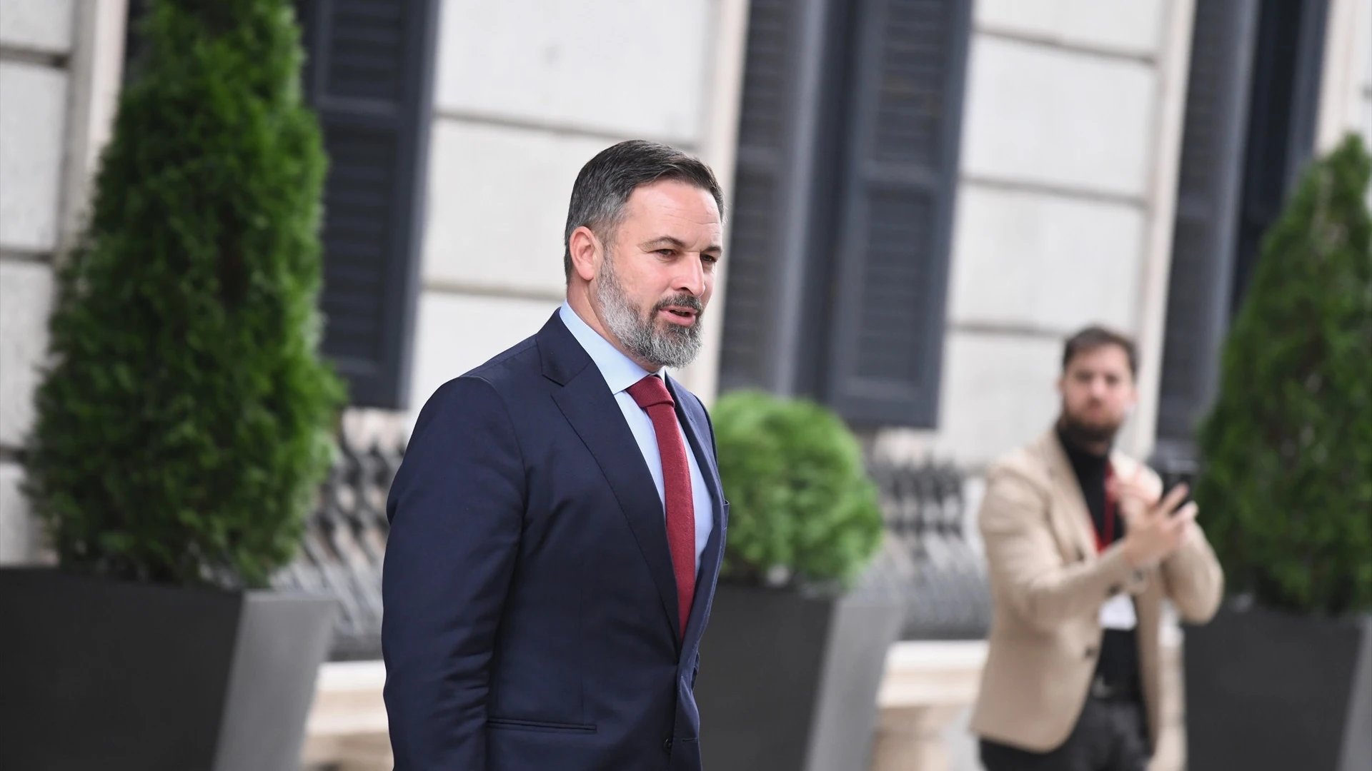 El líder de Vox, Santiago Abascal El líder de Vox, Santiago Abascal