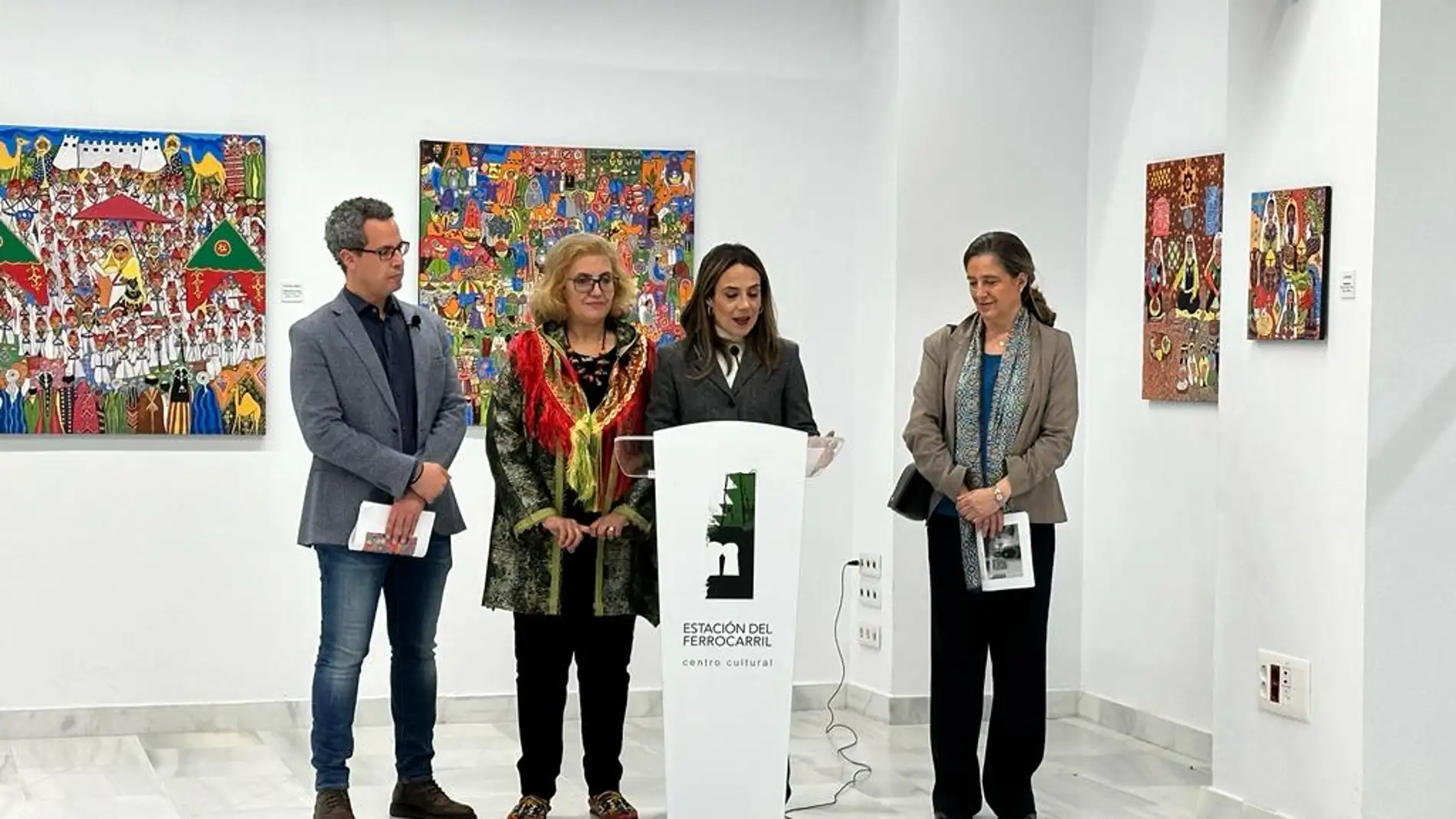 Ceuta acoge la exposición ‘El arte de vivir Amazigh. Una sociedad en permanente celebración’ de la artista Zahira Tigtate