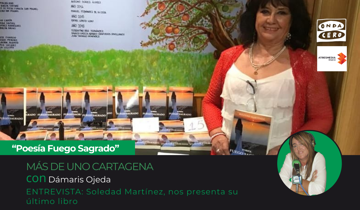 "Poesía Fuego Sagrado" de Soledad Martínez "Poesía Fuego Sagrado" de Soledad Martínez