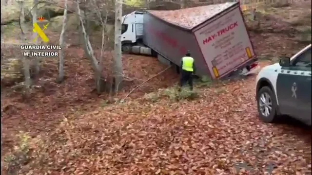 Rescate camión perdido por GPS en La Rioja Rescate camión perdido por GPS en La Rioja