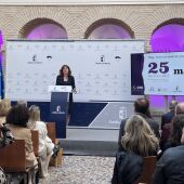Blanca Fernández durante el acto institucional del 25-N celebrado en Ciudad Real