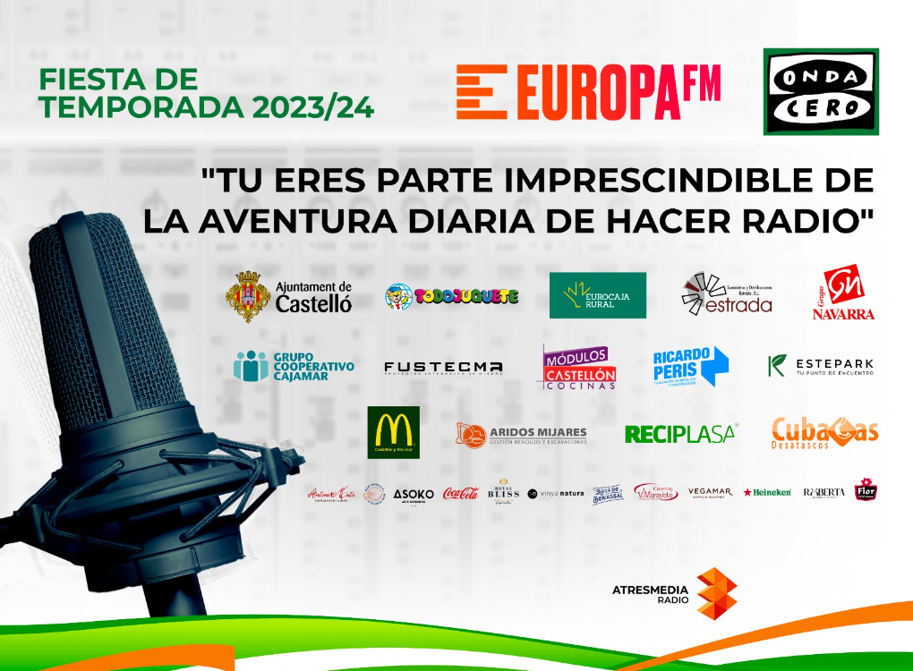 Onda Cero Castellón celebra su tradicional 'Fiesta de temporada' Onda Cero Castellón celebra su tradicional 'Fiesta de temporada'