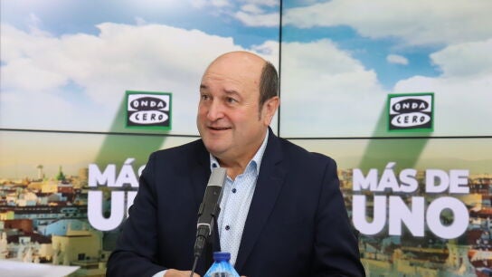 El presidente del PNV, Andoni Ortuzar, en 'Más de uno'