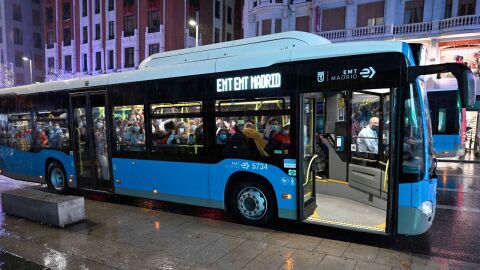 Autobuses EMT gratis en Madrid: cu&aacute;ndo, d&iacute;as y horarios