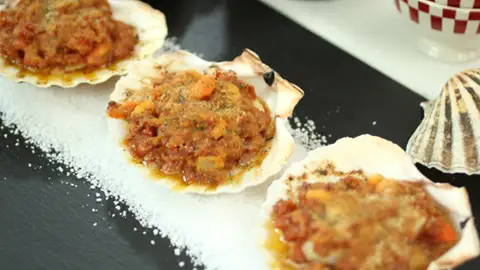 Vieiras a la gallega, la receta de Robin Food Vieiras a la gallega, la receta de Robin Food