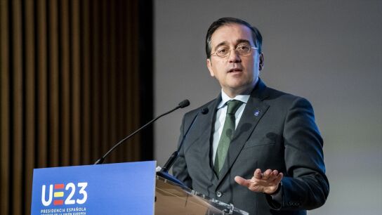 El ministro de Asuntos Exteriores, Uni&oacute;n Europea y Cooperaci&oacute;n, Jos&eacute; Manuel Albares.