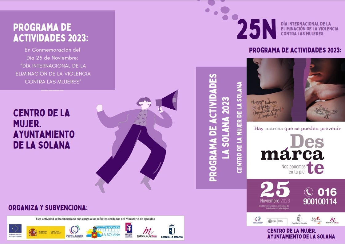 La Solana convoca a la ciudadanía para manifestar su rechazo a la Violencia Contra Las Mujeres La Solana convoca a la ciudadanía para manifestar su rechazo a la Violencia Contra Las Mujeres