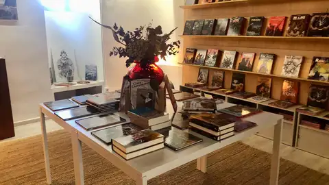 Interior Librería Cascaborra Interior Librería Cascaborra