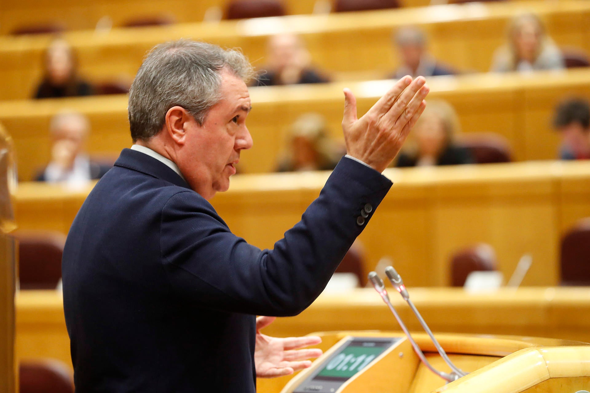 Juan Espadas, nuevo portavoz del PSOE en el Senado Juan Espadas, nuevo portavoz del PSOE en el Senado