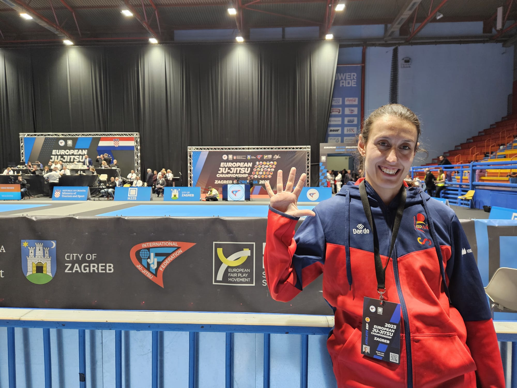 Tamara Silva quinta no Europeo Jiu Jitsu celebrado en Zagreb Tamara Silva quinta no Europeo Jiu Jitsu celebrado en Zagreb