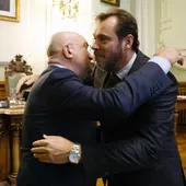 Jesús Julio Carnero y Óscar Puente Jesús Julio Carnero y Óscar Puente