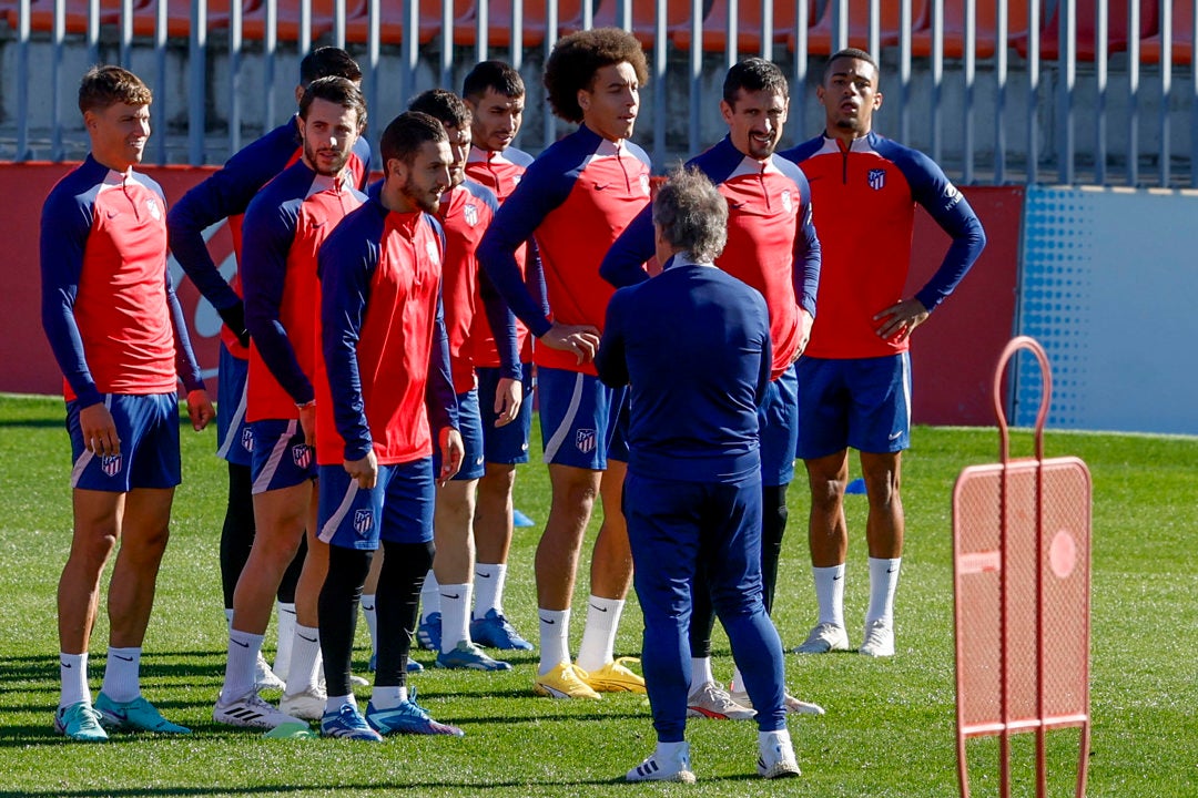 El Atlético, con todo a por el Feyenoord El Atlético, con todo a por el Feyenoord