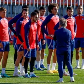 El Atlético, con todo a por el Feyenoord El Atlético, con todo a por el Feyenoord