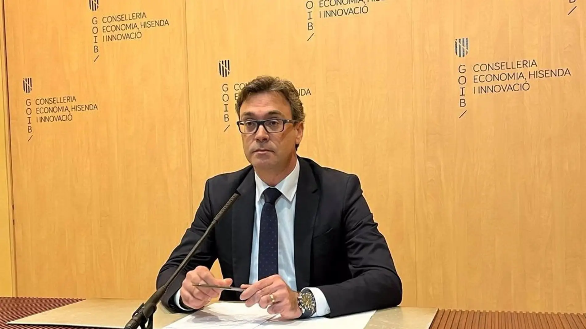 El vicepresidente económico del Govern balear Antoni Costa. 