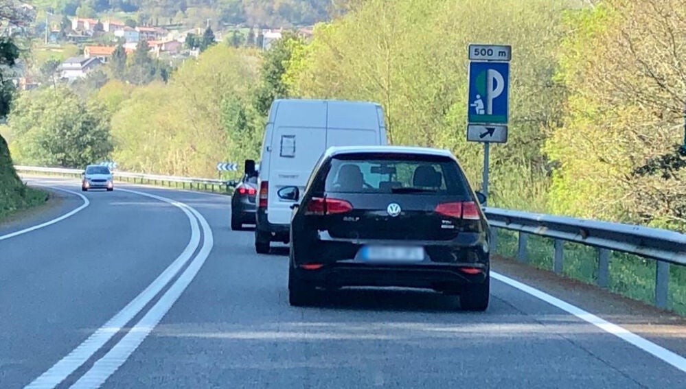 El P.P. denuncia que la N-120 sigue sin los carriles de adelantamiento prometidos