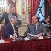 Instantes del Pleno de la Diputación de Cádiz Instantes del Pleno de la Diputación de Cádiz