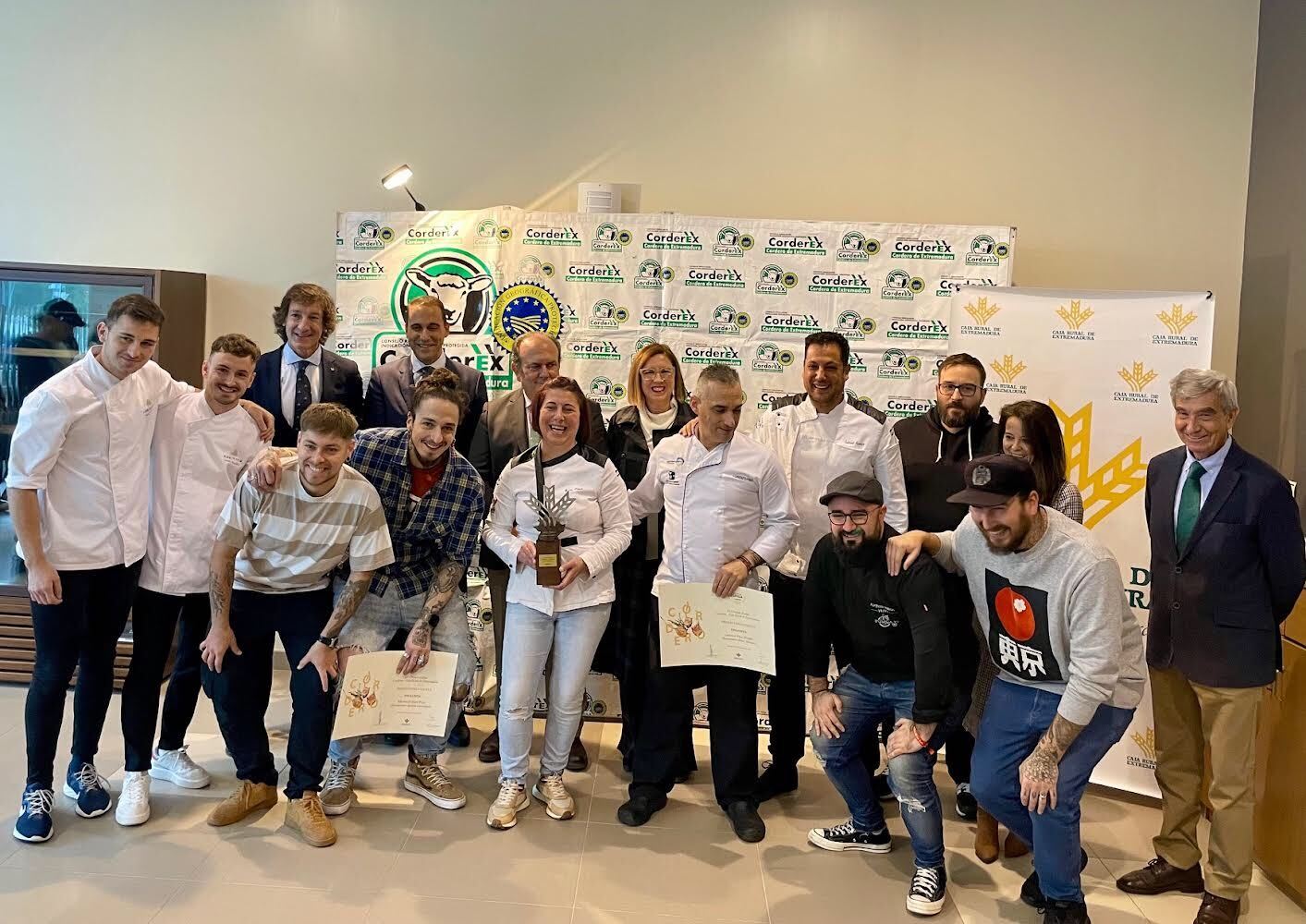 La chef Rocío Maya, de La Taberna de Noa, gana el XVI Concurso de Cocina Premio Espiga Cordero de Extremadura La chef Rocío Maya, de La Taberna de Noa, gana el XVI Concurso de Cocina Premio Espiga Cordero de Extremadura
