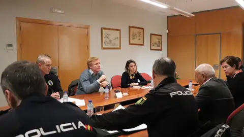 Reunión Ayuntamiento de Badajoz con Delegación del Gobierno Ayuntamiento Badajoz