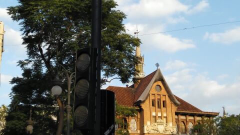 Cámara de acceso a la APR en la avenida María Cristina