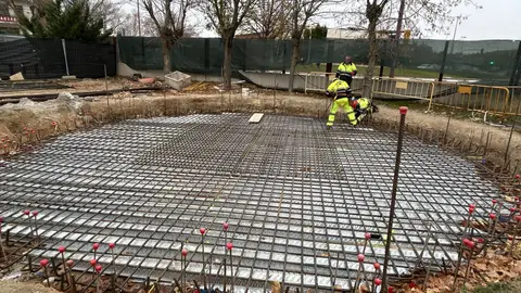 Estado de las obras del colector de Astrana Marín, este martes Estado de las obras del colector de Astrana Marín, este martes