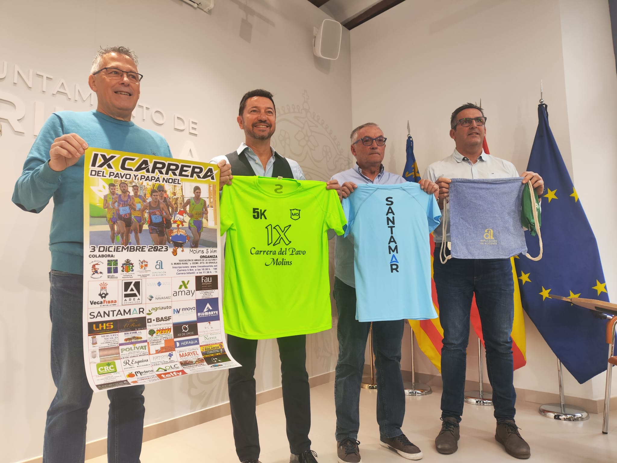 Molins celebra el próximo domingo la IX Carrera del Pavo y Papá Noel Molins celebra el próximo domingo la IX Carrera del Pavo y Papá Noel